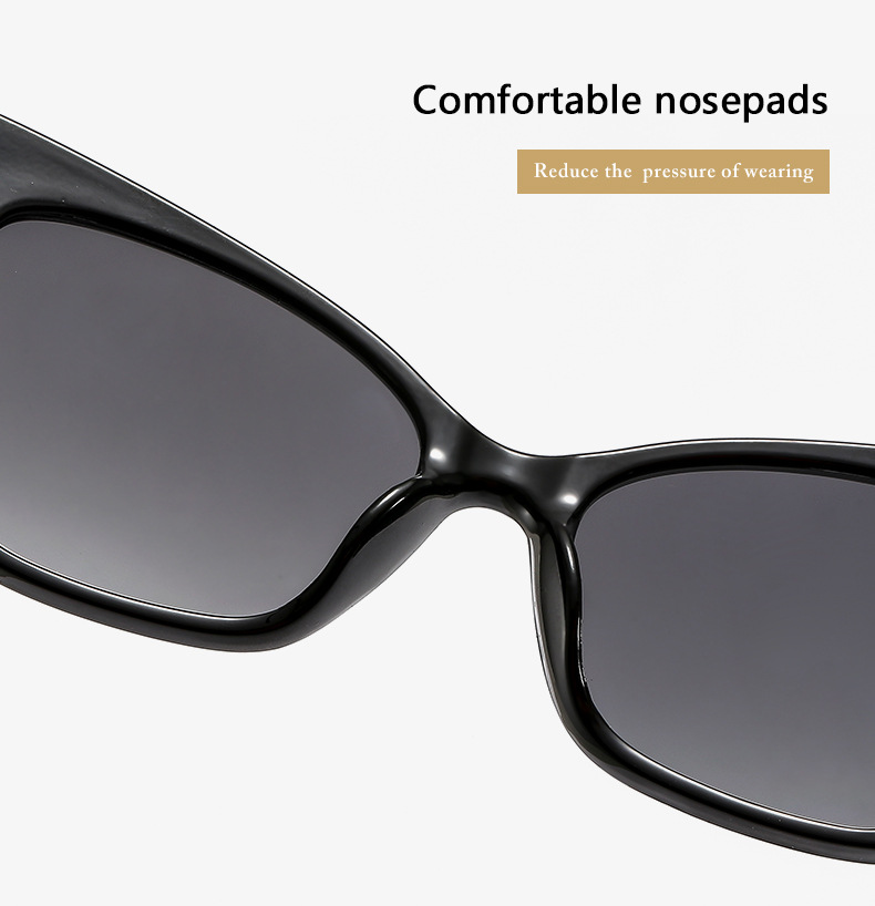 Kính mát kiểu mắt mèo phong cách Phương Tây vintage thời trang dành cho nữ