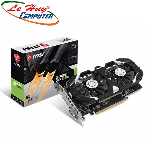 Card màn hình - VGA MSI GTX 1050 Ti 4GT OCV1