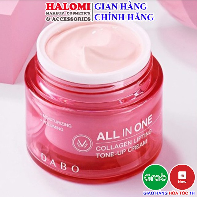 Kem lót nâng tone All In One Dabo Collagen Lifting Tone Up căng mịn da Hàn Quốc 50ml