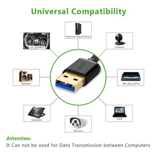 Cáp 2 hai đầu đực USB 3.0 ( 10371, 80790 , 80791 ) Ugreen