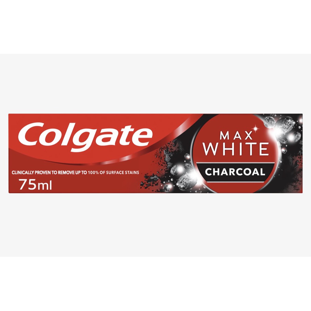 Kem đánh răng Colgate max white than hoạt tính HÀNG ĐỨC [ĐI AIR - ĐỦ BILL]