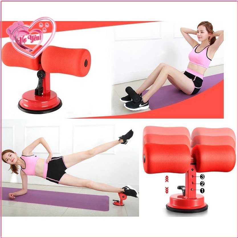 Dụng Cụ Tập Cơ Bụng, Tập Gym Có Đế Hít Chân Không