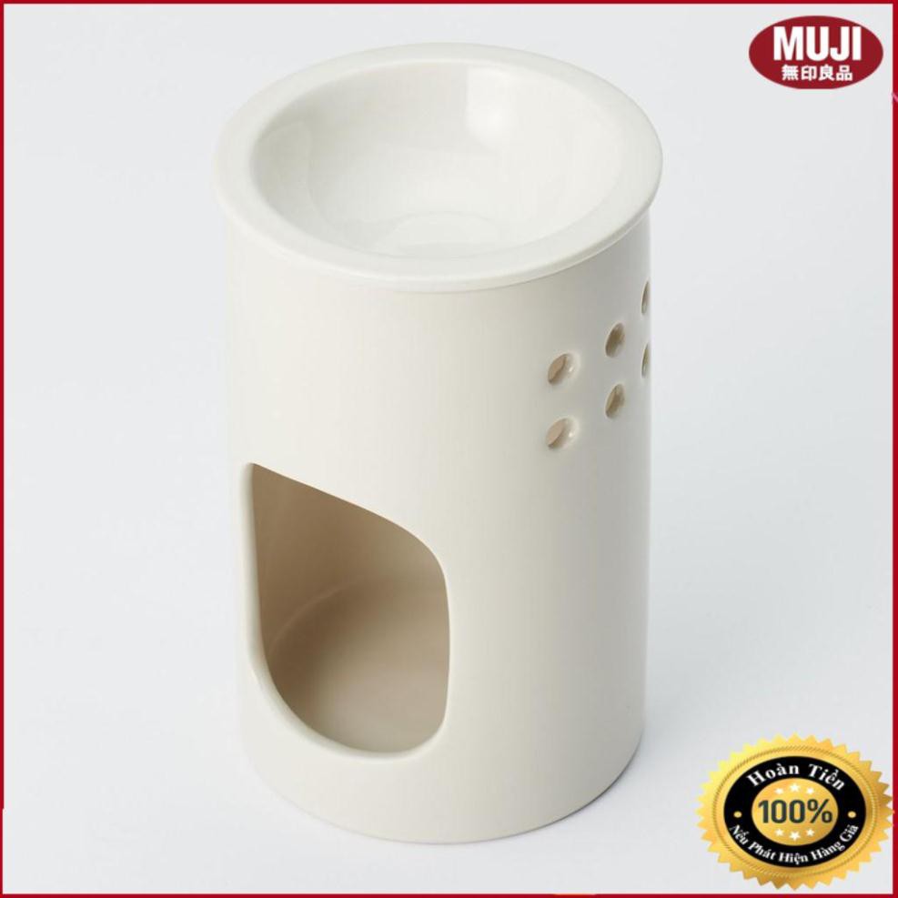 ( thương hiệu muji nhật bản ) ĐÈN XÔNG TINH DẦU SỨ 7.6X12.3CM