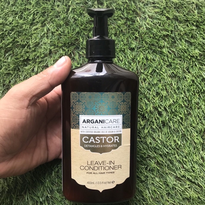 Kem dưỡng tạo kiểu tóc xoăn ARGANICARE SHEA BUTTER LEAVE-IN HAIR 400ml