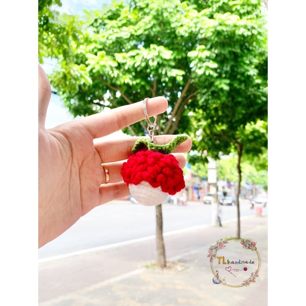 Chôm Chôm quả handmade bằng len