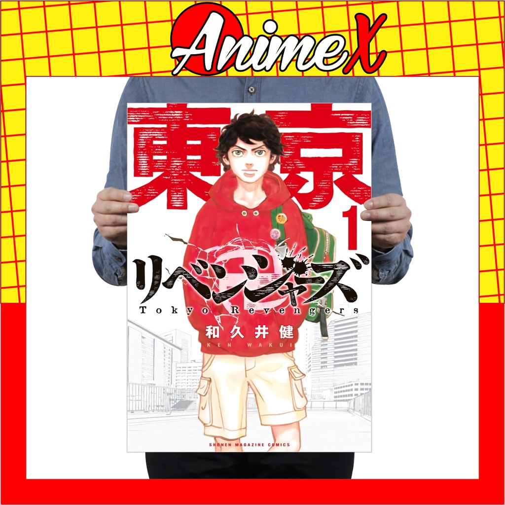 Tranh Dán Tường Anime Tokyo Revengers - Kịch Trường Của Takemichi - Poster Áp PhíchBy AnimeX