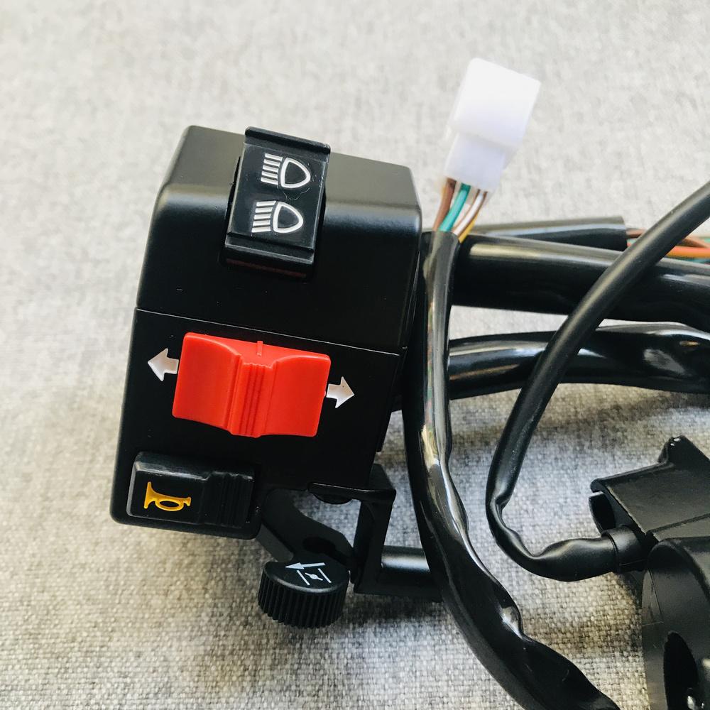 Cùm công tắc trái phải xe DREAM THÁI SUPER DREAM 100CC kèm tay thắng nhôm BỘ CỤM CÔNG TẮC DREAM