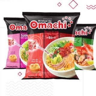 Mì omachi các vị 80g