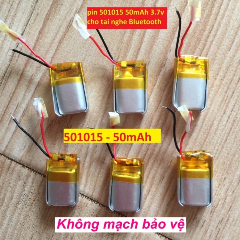 ❤️𝑭𝑹𝑬𝑬𝑺𝑯𝑰𝑷 ❤ Pin tai nghe 3.7V - Pin Lithium 40/50mAh cho tai nghe  nhiều kích thước
