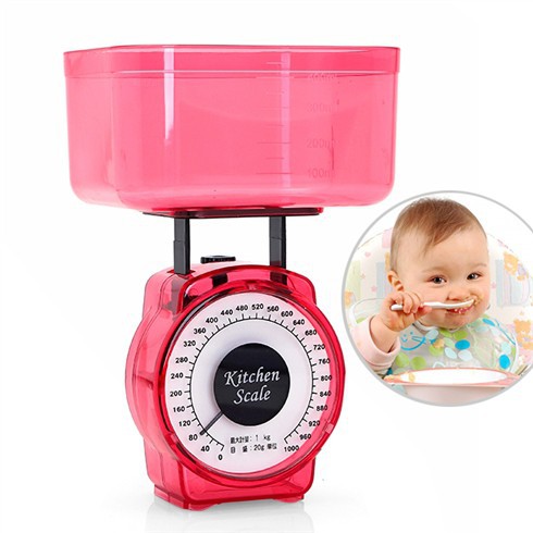 Cân chia thực phẩm cho bé ăn dặm mini Nhật Bản