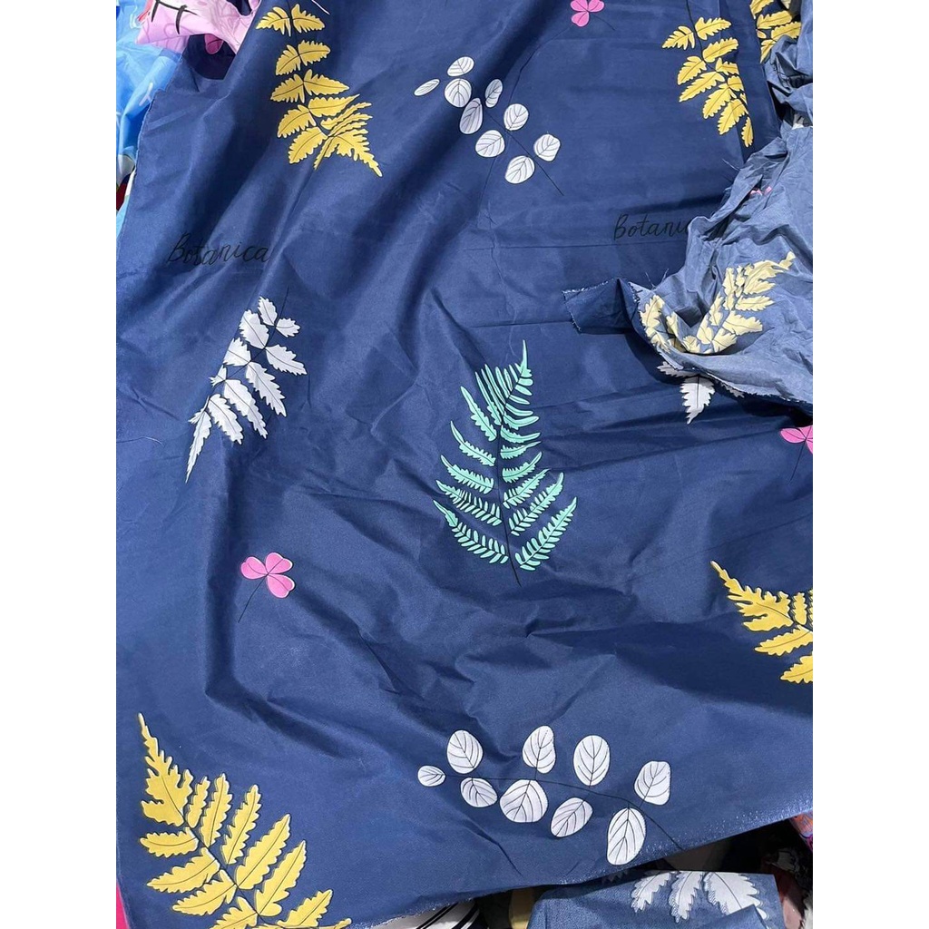 Vải Chuyên May Ga Giường,Ga Gối,May áo bọc ghế sofa,chất cotton poly,khổ rộng 2m3[mẫu hello kitty ôm dâu]