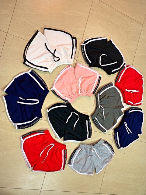 Quần đùi nữ ngủ mặc ở nhà chất cotton thoáng mát ( 38-60kg) mặc đi chơi, tập Gym dễ chịu thoải mái