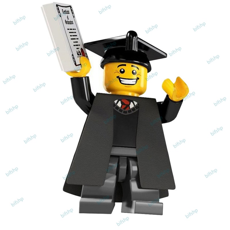 Bifshp Đồ Chơi Xếp Hình Búp Bê Thần Tài Rạp Xiếc Chú Gà Cao Bồi 3D DIY Dễ Thương