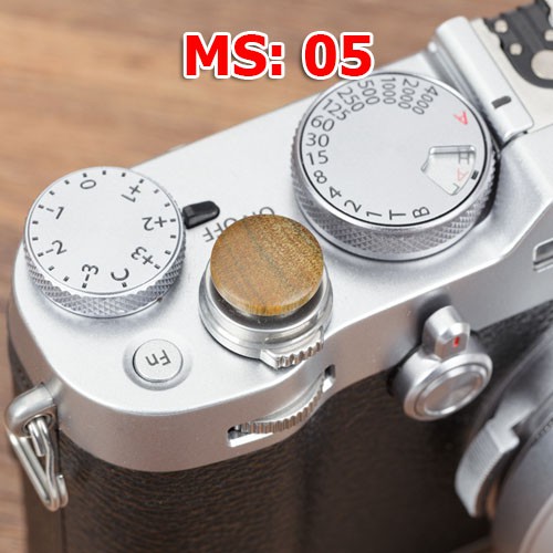 Nút gỗ thật máy ảnh Fujifilm XT30, XT20, XT10, XT2, Xpro1, Xpro2,...