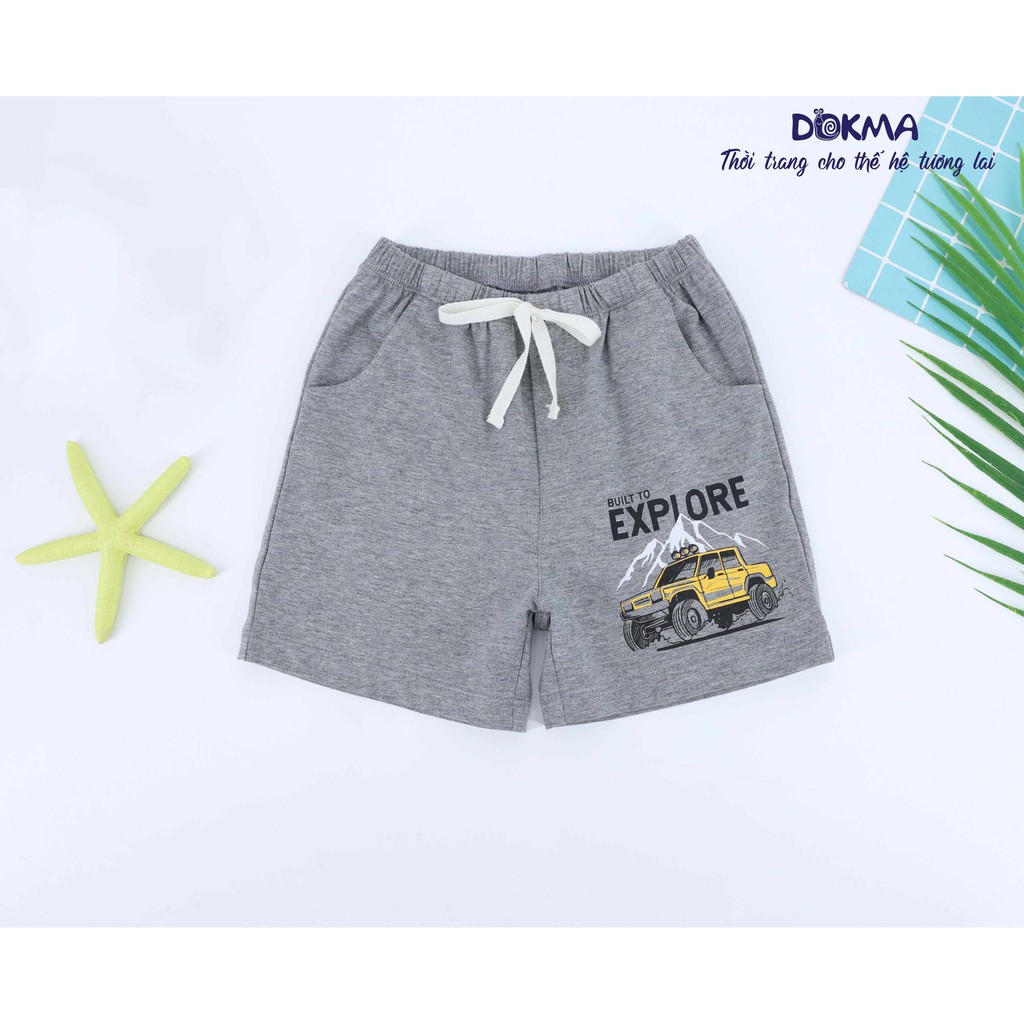 DQ196S Quần short cotton BT Dokma (2-6T)