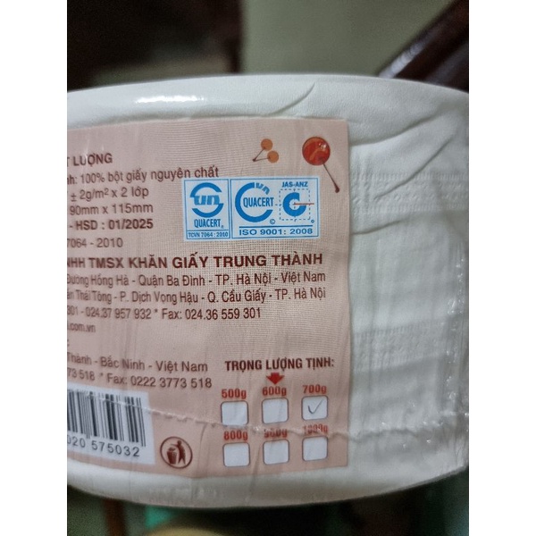 [Giao nhanh trong 2 giờ] Combo 20 cuộn giấy vệ sinh Silkwell 700g