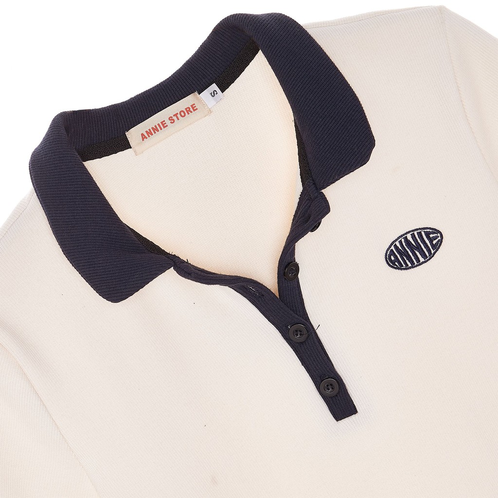 Anniegals - Đầm polo màu kem - Polo Beige Dress | BigBuy360 - bigbuy360.vn