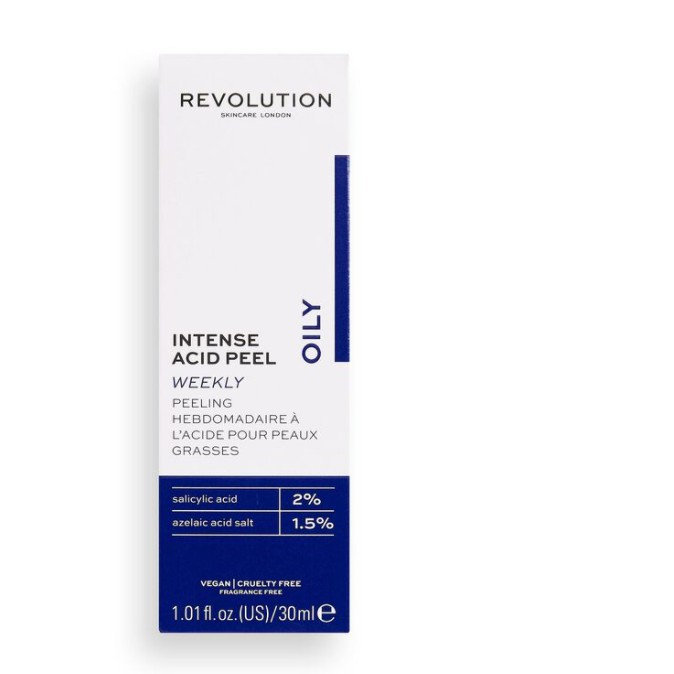 [TOP 1 SHOPEE] Tẩy da chết hóa học AHA BHA cho da dầu Revolution Skincare Acid Peel Oily 30ml (Bill Anh)