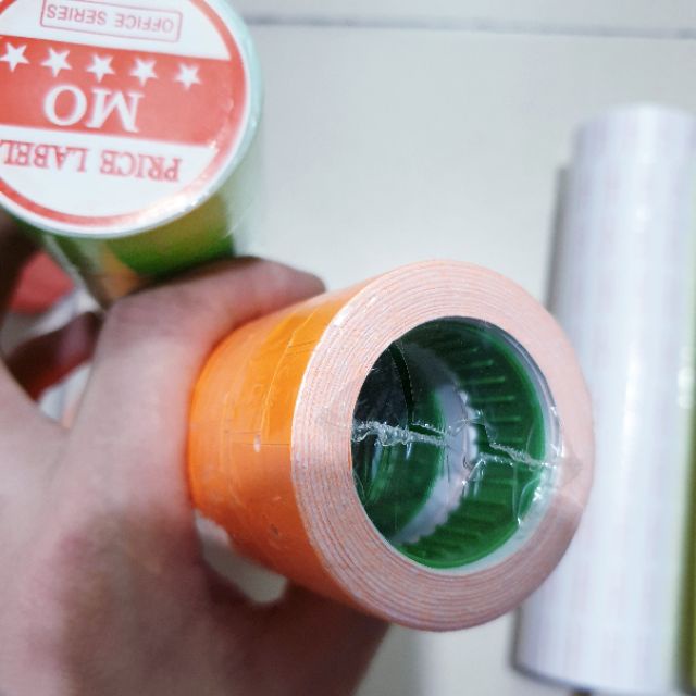 Giấy dán giá, Cây 10 cuộn giấy ghi giá, hàng đẹp, keo dán chắc - Soleil