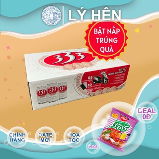 Thùng 24 Lon Bia 333 Bao Bì Xuân Bia Sài Gòn 330ml/LonDate Luôn Mới