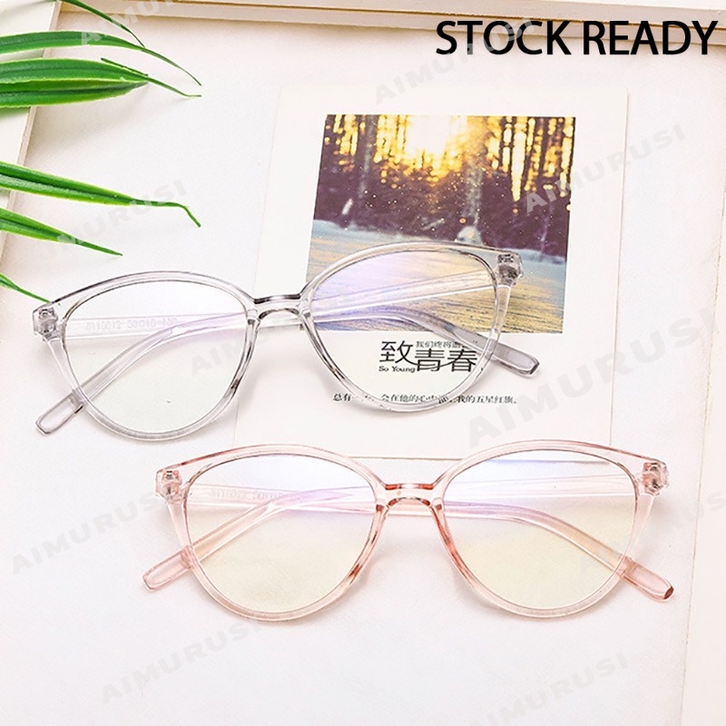Mắt Kính Chống Bức Xạ Thời Trang Hàn Quốc Cho Nam Nữ