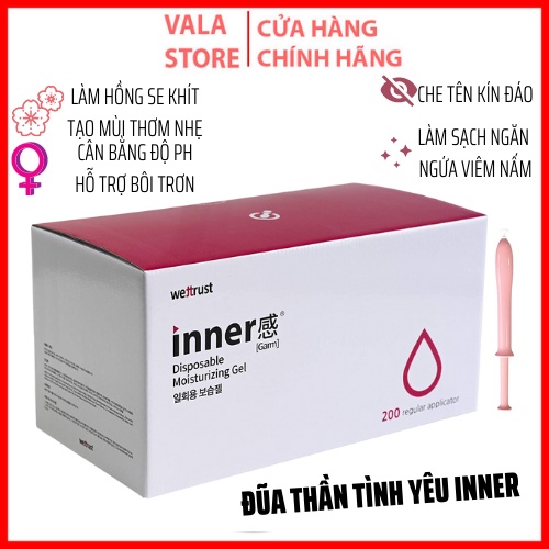 Gel Inner Vệ Sinh Phụ Nữ Đũa Thần Se Khít Vùng Kín Wettrust Inner 5ml Hàn Quốc