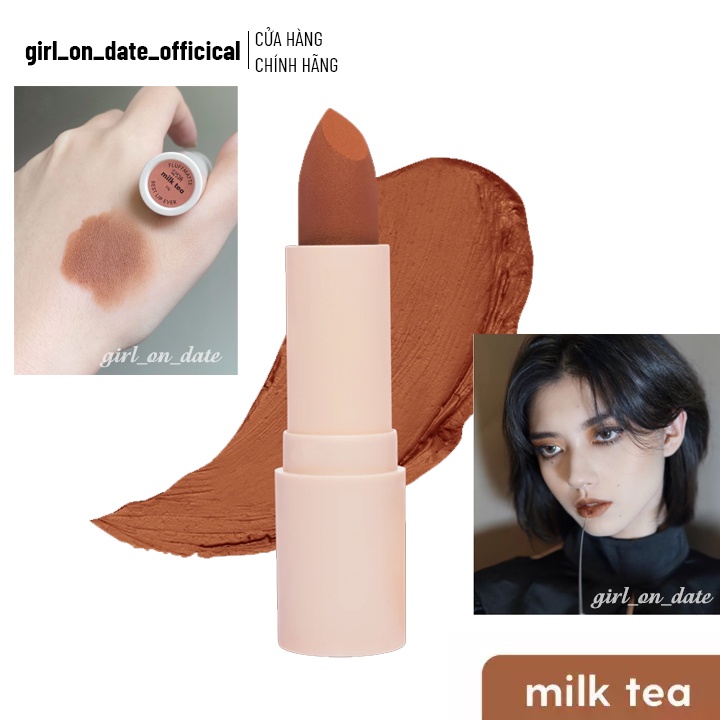 Son thỏi Sunnies Face Fluffmatte in Milktea