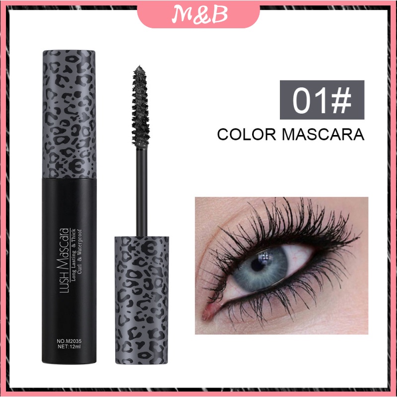 1 Pack of Color Mascara, Naturally Slim, Curled and Lengthened Blue, Green and Purple Waterproof Eyelashes | WebRaoVat - webraovat.net.vn