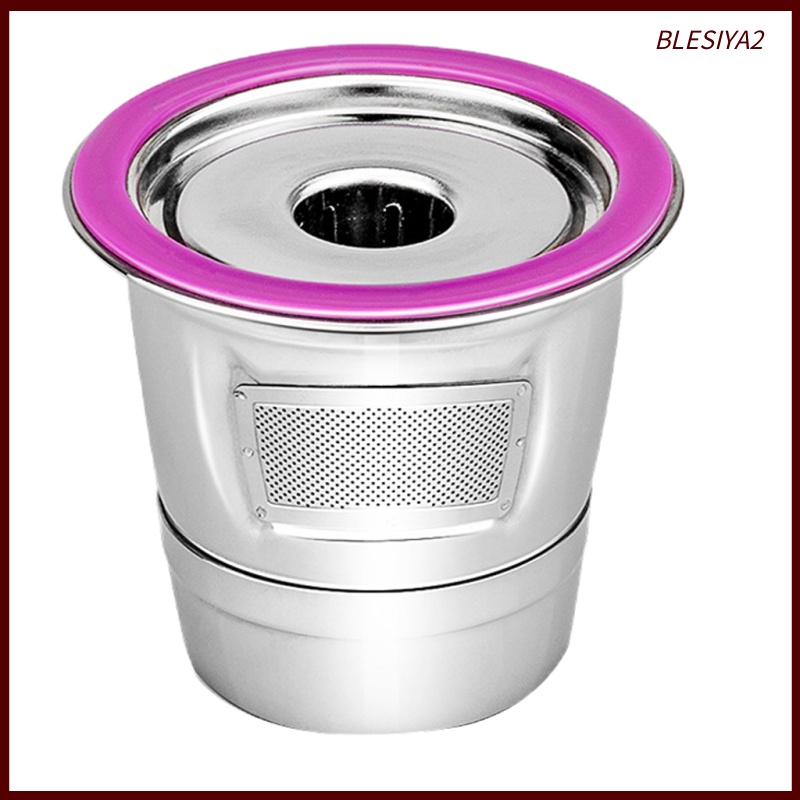 [BLESIYA2]Stainless Steel Capsule Cup Filter for KEURIG 2.0 &amp; 1.0 MINI PLUS Coffee Machine