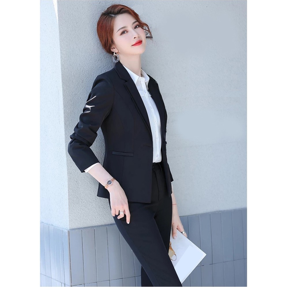 Áo vest SET ÁO VEST QUẦN TÂY DÀI CÔNG SỞ THANH LỊCH( không kèm áo trong) | BigBuy360 - bigbuy360.vn