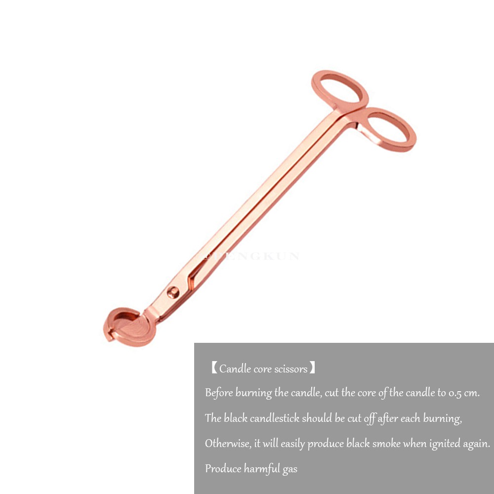 Bộ Dụng Cụ Chăm Sóc Nến Ba Mảnh Móc Nến Thơm Cần Thiết Kết Cấu Tốt