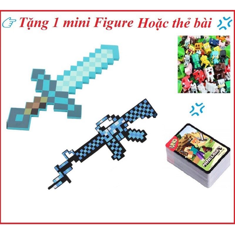 Combo Kiếm Súng Minecraft Diamond