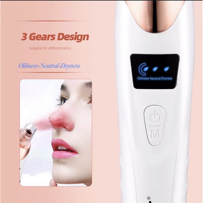 Máy Hút Mụn Cám,Đầu Đen Mụn Bọc Spa Cầm Tay Mini Sạc Pin Màn Hình LCD Cao Cấp | BigBuy360 - bigbuy360.vn