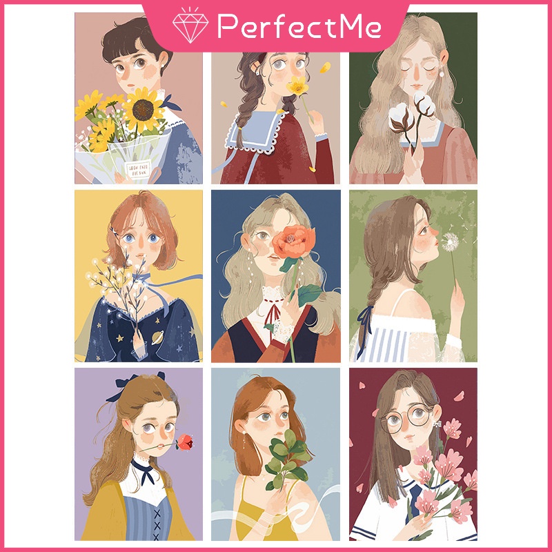 Tranh Đính Đá 30x40cm Kèm Phụ Kiện Tự Làm Hình Hoa Xinh Xắn