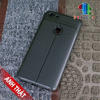 Ốp lưng Vivo V7 vân da loại A - nhựa dẻo chống sốc