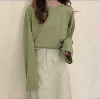 Áo Thun BASIC Tay Dài Form Rộng Unisex - TM48