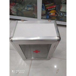 Tủ Thuốc Y Tế Bằng Nhôm Nhỡ