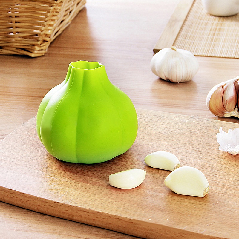 Máy bóc tỏi silicone máy ép tỏi tiện ích nhà bếp gừng tỏi lười gọt tạo tác máy ép loại tỏi dụng cụ ăn uống
