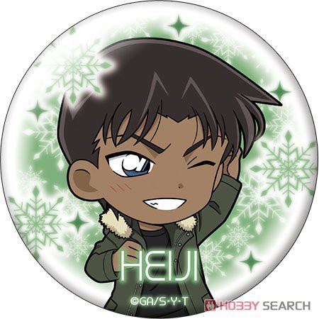 Huy hiệu cài áo IN HÌNH Detective Conan Thám tử lừng danh ver hoa tuyết anime chibi dễ thương tiện lợi