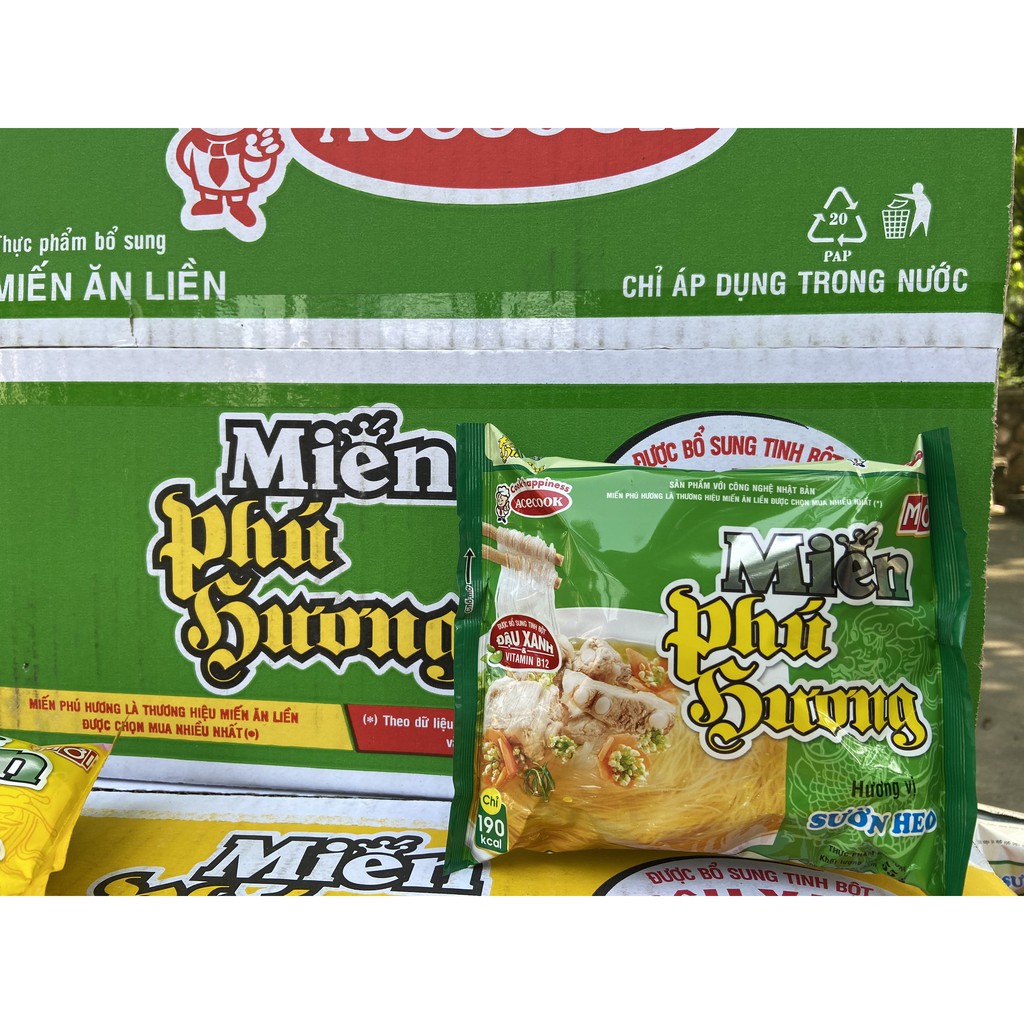 THÙNG MIẾN PHÚ HƯƠNG 24 gói x 58g | BigBuy360 - bigbuy360.vn