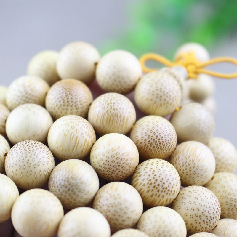 Vòng Tay Chuỗi 108 Hạt Gỗ Tre 6810mm Thời Trang Cho Nam Và Nữ