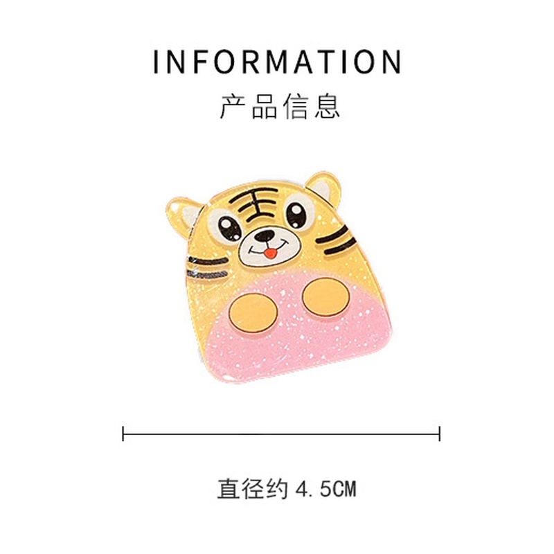 Bộ 14 Kẹp Tóc Acrylic Kiểu Dáng Hoạt Hình Phong Cách Hàn Quốc Dễ Thương