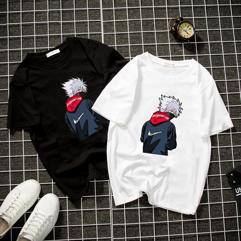 Áo thun unisex phong cách hypebeast màu trắng 2019T814