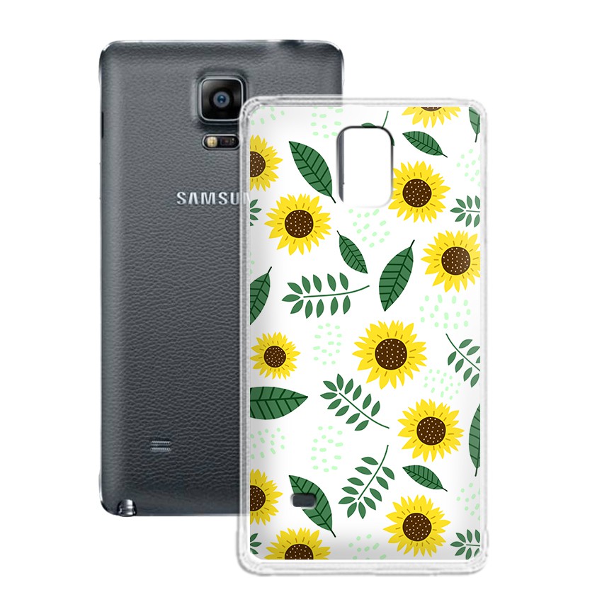 [FREESHIP ĐƠN 50K] Ốp lưng Samsung Galaxy Note 4 in hình hoa cỏ mùa hè độc đáo - 01060 Silicone Dẻo