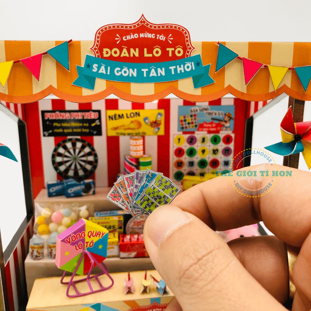 MÔ HÌNH SÀI GÒN THU NHỎ - LÔ TÔ TÂN THỜI - CN01