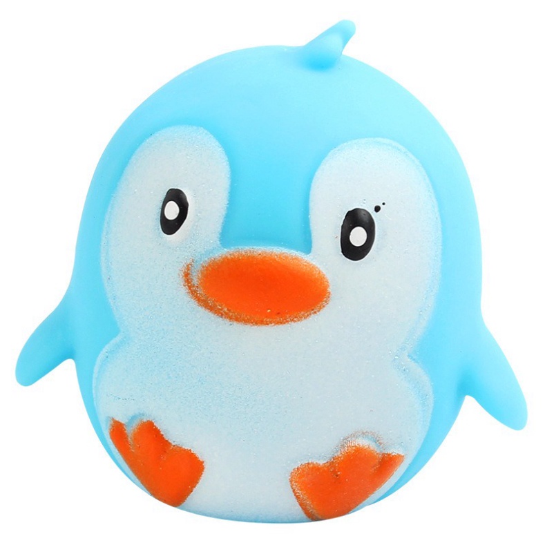 Squishy Mochi Thú Bóp Mềm Mịn Hình Con Gà Vàng Chim Cánh Cụt Xanh Ếch Xanh Nhím Nâu cực đáng yêu mochi sl