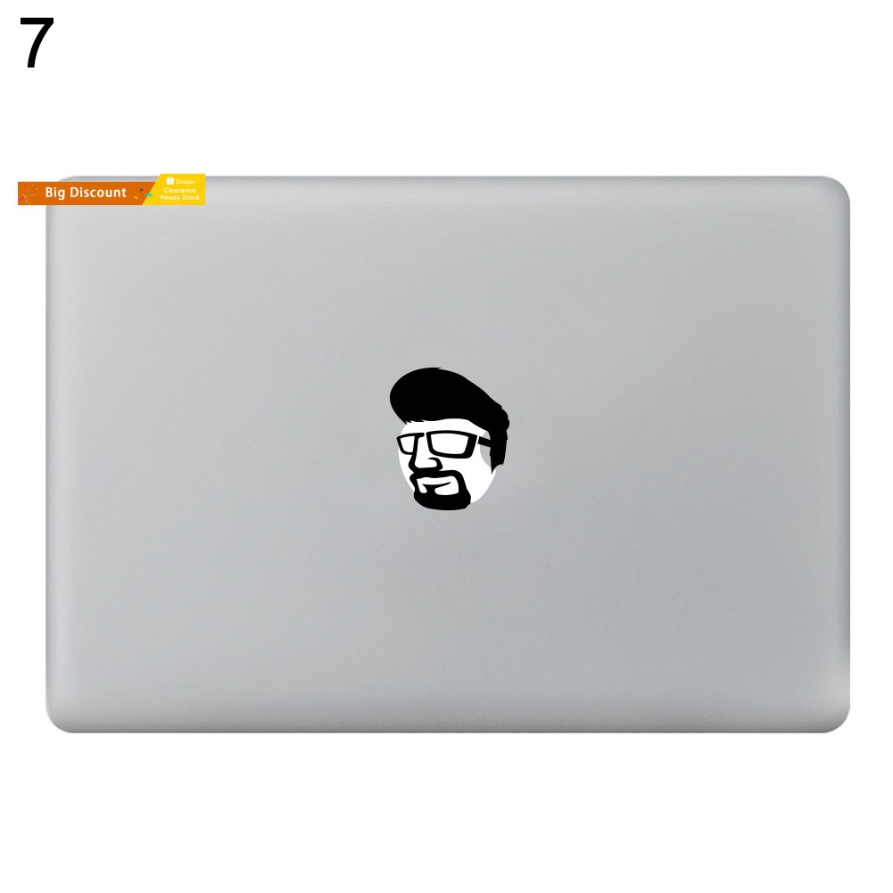 Hình dán thiết kế hoạt hình đáng yêu dành cho Apple Macbook