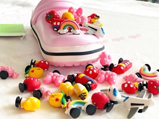 Combo 10 jibbitz jitbitz 3D (inbox shop gửi mẫu)