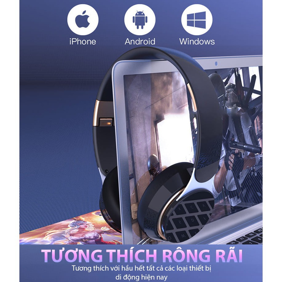 [HOT] Tai nghe chụp tai Bluetooth B07 - Thiết kế thời trang và tinh tế - Âm thanh HIFI đầy sống động | BigBuy360 - bigbuy360.vn