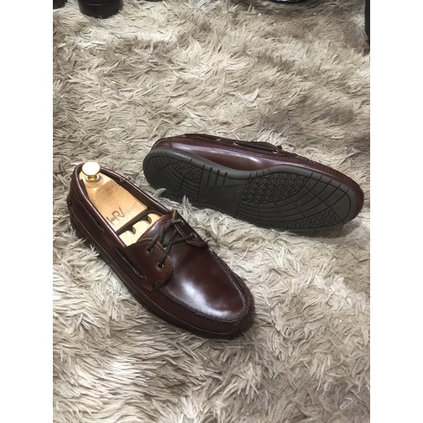 [Giày 2hand] [Size 41] [TonaShoe] Giày Boatshoe Phù Hợp Với Nhiều Phong Cách Năng Động Trẻ Trung